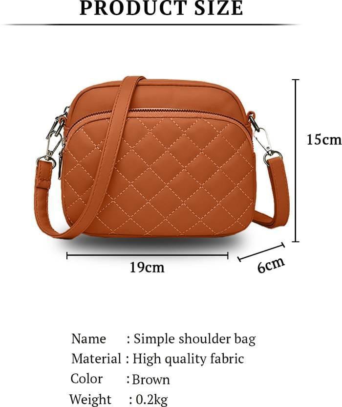 ( 1 Piece ) Women’s Pu Leather Embroidered Shoulder Bag | Best Quality Shoulder Bag For Women | Women Fashion | Shoulder Bag For Women - Aqua