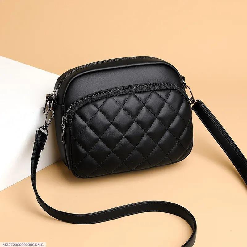 ( 1 Piece ) Women’s Pu Leather Embroidered Shoulder Bag | Best Quality Shoulder Bag For Women | Women Fashion | Shoulder Bag For Women - Aqua